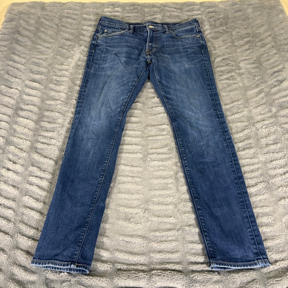 Abercrombie & Fitch Felix Super Skinny Stretch Jeans Mens 32x32 Medium Dark Wash